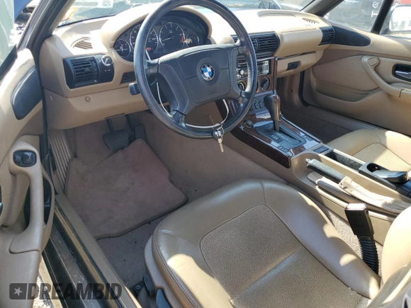 1998 BMW 3 Series 1.9L with VIN 4USCH7331WLD16581, listed as a Copart auction lot 75434454 with 70,636 mi miles and Salvage Title. Bid and sale history available at carsss.com. Image 8.