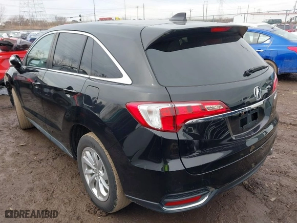 2016 Acura RDX with VIN 5J8TB3H39GL009247, listed as a IAAI auction lot 41590281 with 100,639 mi miles. Bid and sale history available at carsss.com. Image 3.