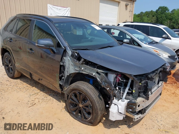 2024 Toyota RAV4 Hybrid SE with VIN 4T3T6RFV4RU144159, listed as a IAAI auction lot 42383398 with 24,499 mi miles and . Bid and sale history available at DreamBid. Image 1.