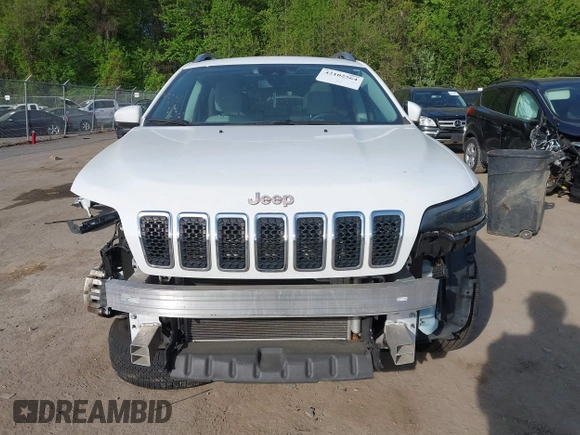 2021 Jeep Cherokee Altitude with VIN 1C4PJMLB6MD162634, listed as a IAAI auction lot 42102564 with 50,551 mi miles and . Bid and sale history available at DreamBid. Image 12.