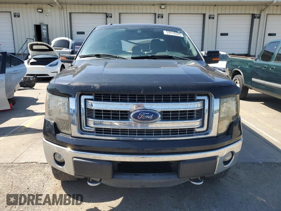 2013 Ford F-150 XL with VIN 1FTFW1ET3DFD77071, listed as a Copart auction lot 57410395 with 145,446 mi miles and Salvage title. Bid and sale history available at DreamBid. Image 5.