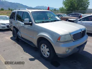 2004 Lincoln Aviator Luxury with VIN 5LMEU88H24ZJ09492, listed as a IAAI auction lot 42418862 with 115,298 mi miles and . Bid and sale history available at DreamBid. Image 1.