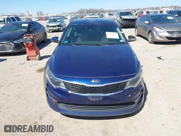 2017 Kia Optima LX with VIN 5XXGT4L35HG146696, listed as a IAAI auction lot 41816527 with 127,872 mi miles. Bid and sale history available at carsss.com. Image 12.