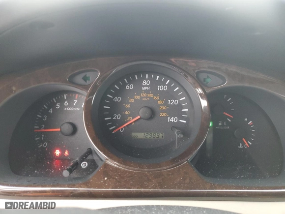 2002 Toyota Highlander with VIN JTEHF21A720078519, listed as a Copart auction lot 47049295 with 129,897 mi miles and Salvage Title. Bid and sale history available at carsss.com. Image 9.