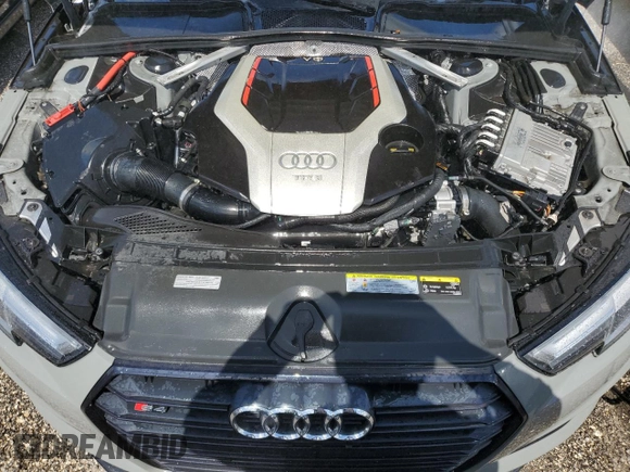 2019 Audi S4 Premium Plus with VIN WAUB4AF45KA067913, listed as a Copart auction lot 59495224 with 39,625 mi miles and Salvage Title. Bid and sale history available at carsss.com. Image 11.