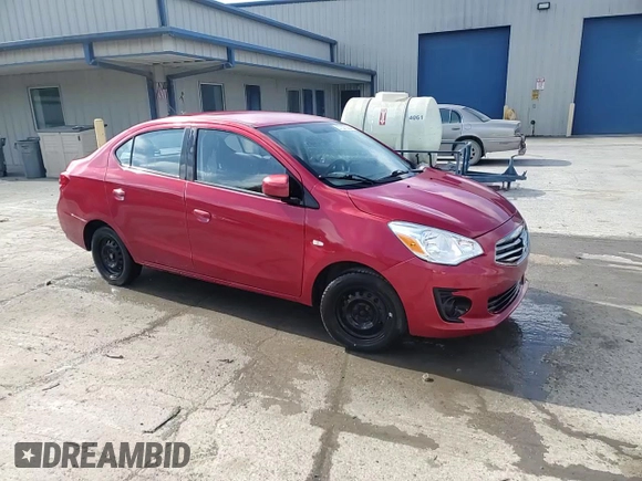 2017 Mitsubishi Mirage ES z VIN ML32F3FJ6HHF14527, wystawiony jako Copart lot #57297005 z przebiegiem 81 046 mil mil oraz Szkoda całkowita • Salvage title. Historia ofert i sprzedaży dostępna na DreamBid. Obrazek 13.