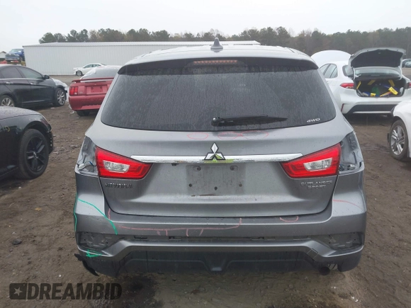 2018 Mitsubishi Outlander Sport ES 2.0 with VIN JA4AR3AU2JU020753, listed as a IAAI auction lot 40799744 with 99,223 mi miles. Bid and sale history available at carsss.com. Image 17.