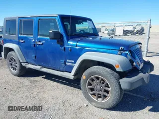 2010 Jeep Wrangler Unlimited Sport with VIN 1J4BA3H12AL181651, listed as a IAAI auction lot 41836319 with 192,637 mi miles. Bid and sale history available at carsss.com. Image 1.