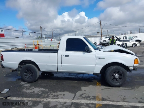 2005 Ford Ranger XL with VIN 1FTYR10U95PA65011, listed as a IAAI auction lot 41777534 with 1 mi miles. Bid and sale history available at carsss.com. Image 12.