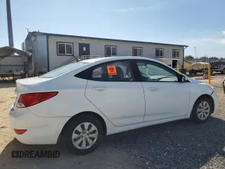 2016 Hyundai Accent SE with VIN KMHCT4AE0GU060851, listed as a Copart auction lot 51011855 with 102,020 mi miles and Clean Title. Bid and sale history available at carsss.com. Image 3.
