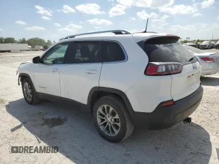2019 Jeep Cherokee Latitude Plus with VIN 1C4PJLLB9KD226110, listed as a Copart auction lot 56486085 with 158,585 mi miles and Salvage title. Bid and sale history available at DreamBid. Image 2.