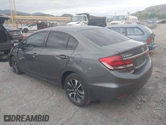2013 Honda Civic EX with VIN 2HGFB2F85DH502678, listed as a IAAI auction lot 42051851 with 173,520 mi miles and . Bid and sale history available at DreamBid. Image 3.