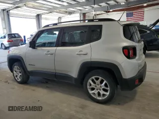 2017 Jeep Renegade Latitude with VIN ZACCJBBB5HPF39417, listed as a Copart auction lot 53663995 with 91,947 mi miles and Clean Title. Bid and sale history available at carsss.com. Image 2.