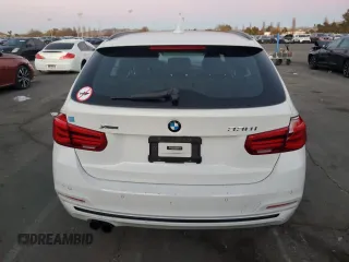 2017 BMW 3 Series 330i xDrive with VIN WBA8K3C32HA022928, listed as a Copart auction lot 84476524 with 50,086 mi miles and Salvage Title. Bid and sale history available at carsss.com. Image 6.