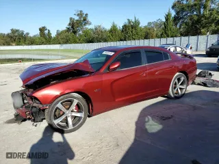 2014 Dodge Charger RT 100th Anniversary with VIN 2C3CDXCT2EH219758, listed as a Copart auction lot 76802474 with 100,110 mi miles and Salvage Title. Bid and sale history available at carsss.com. Image 1.