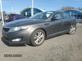 2013 Kia Optima EX with VIN 5XXGN4A71DG259068, listed as a Copart auction lot 54130825 with 162,778 mi miles and Salvage Title. Bid and sale history available at carsss.com. Image 1.