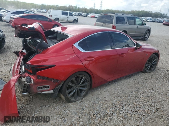 2021 Lexus IS 350 F Sport z VIN JTHGZ1B2XM5046239, wystawiony jako Copart lot #51335485 z przebiegiem 156 135 mil mil oraz Szkoda całkowita • Salvage title. Historia ofert i sprzedaży dostępna na DreamBid. Obrazek 3.