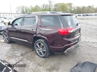 2017 GMC Acadia Denali with VIN 1GKKNXLS5HZ295074, listed as a IAAI auction lot 41854464 with 53,544 mi miles. Bid and sale history available at carsss.com. Image 3.
