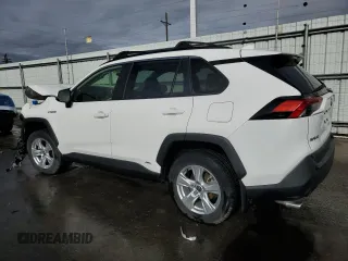 2021 Toyota RAV4 Hybrid XLE with VIN JTMRWRFV2MD125397, listed as a Copart auction lot 51694095 with 23,429 mi miles and Salvage Title. Bid and sale history available at carsss.com. Image 2.