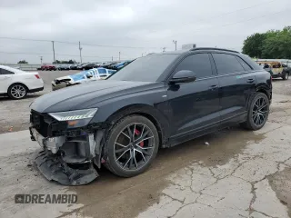2020 Audi Q8 Prestige с VIN WA1FVAF15LD017787, выставлен на аукционе Copart как лот 59387765 с пробегом 52 032 миль миль и Списание • Salvage title. История ставок и продаж доступна на DreamBid. Изображение 1.