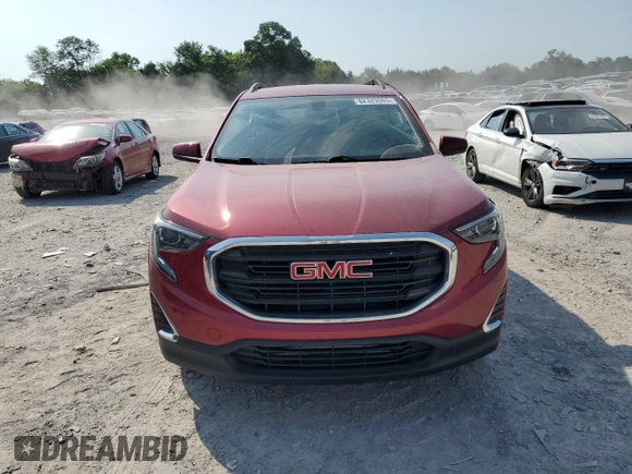 2019 GMC Terrain SLE with VIN 3GKALTEX9KL235624, listed as a Copart auction lot 62329065 with 29,993 mi miles and Salvage title. Bid and sale history available at DreamBid. Image 5.