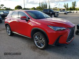 2022 Lexus NX with VIN JTJGKCEZ7N2007067, listed as a Copart auction lot 75346493 with 8,435 mi miles. Bid and sale history available at carsss.com. Image 4.