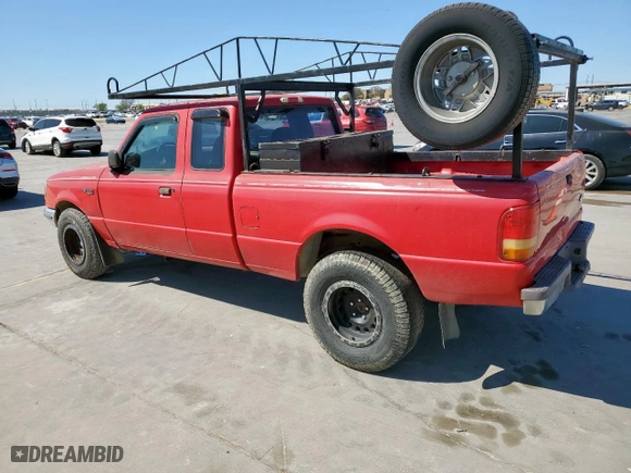 1996 Ford Ranger XL with VIN 1FTCR14A7TPB01592, listed as a Copart auction lot 50013485 with 240,196 mi miles and Clean Title. Bid and sale history available at carsss.com. Image 2.