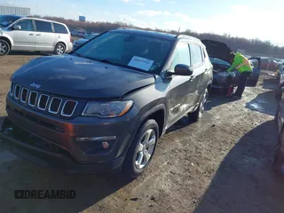 2020 Jeep Compass Latitude with VIN 3C4NJDBB3LT223939, listed as a IAAI auction lot 41832921 with 83,938 mi miles and . Bid and sale history available at DreamBid. Image 17.