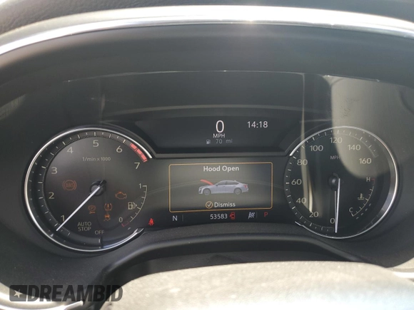 2020 Cadillac CT5 Luxury z VIN 1G6DM5RK9L0155385, wystawiony jako Copart lot #59046734 z przebiegiem 53 583 mil mil oraz Szkody całkowita. Historia ofert i sprzedaży dostępna na DreamBid. Obrazek 9.