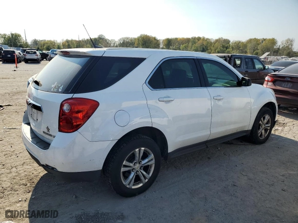 2010 Chevrolet Equinox LS with VIN 2CNALBEWXA6337042, listed as a Copart auction lot 75675374 with 155,486 mi miles and Salvage Title. Bid and sale history available at carsss.com. Image 3.