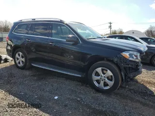 2017 Mercedes-Benz GLS with VIN 4JGDF6EE2HA751190, listed as a Copart auction lot 50566425 with 106,702 mi miles and Salvage Title. Bid and sale history available at carsss.com. Image 4.