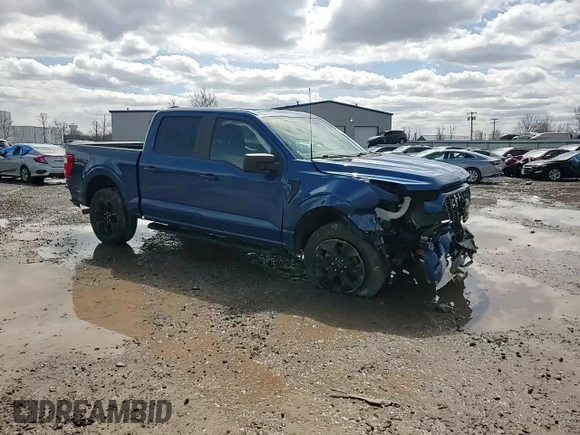 2022 Ford F-150 XL with VIN 1FTEW1EP3NFA76820, listed as a Copart auction lot 52161725 with 32,265 mi miles and Salvage Title. Bid and sale history available at carsss.com. Image 11.