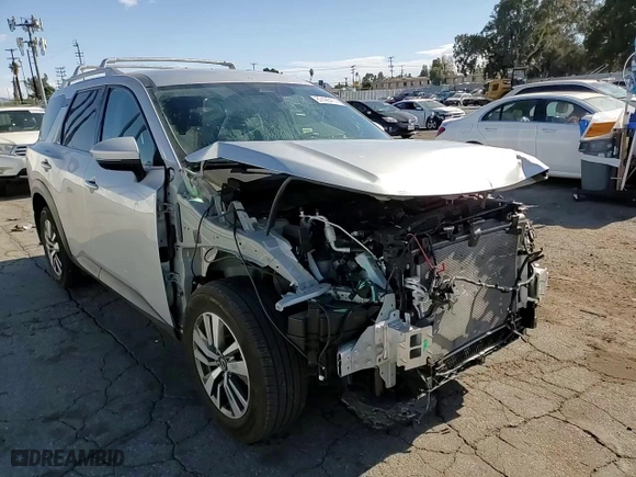 2024 Nissan Pathfinder SL with VIN 5N1DR3CA8RC228316, listed as a Copart auction lot 87428414 with 11,125 mi miles and Salvage Title. Bid and sale history available at carsss.com. Image 12.