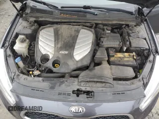 2014 Kia Cadenza Premium with VIN KNALN4D75E5125385, listed as a Copart auction lot 43601965 with 179,878 mi miles and Clean Title. Bid and sale history available at carsss.com. Image 11.