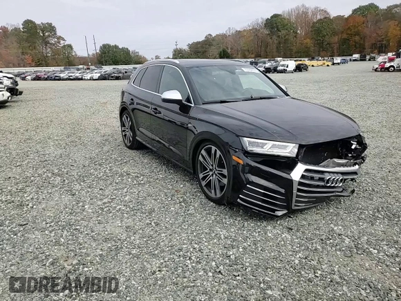2018 Audi SQ5 Premium Plus with VIN WA1A4AFY5J2015637, listed as a Copart auction lot 79162774 with 106,848 mi miles and Salvage Title. Bid and sale history available at DreamBid. Image 11.