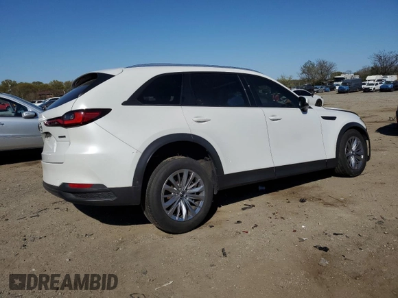 2024 Mazda CX-90 Preferred Plus with VIN JM3KKCHD1R1150001, listed as a Copart auction lot 53493415 with Not Provided miles and Non Repairable. Bid and sale history available at DreamBid. Image 3.