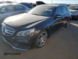2015 Mercedes-Benz E-Class E 400 with VIN WDDHF6HB0FB157427, listed as a Copart auction lot 41864255 with 91,637 mi miles and Salvage Title. Bid and sale history available at carsss.com. Image 1.