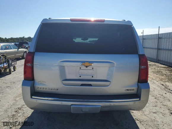 2017 Chevrolet Suburban Premier with VIN 1GNSCJKC8HR232986, listed as a Copart auction lot 70196684 with 89,834 mi miles and Salvage Title. Bid and sale history available at carsss.com. Image 6.