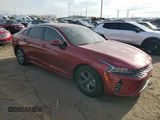 2024 Kia K5 LXS with VIN 5XXG14J2XRG249789, listed as a Copart auction lot 82618724 with 22,730 mi miles and Salvage Title. Bid and sale history available at carsss.com. Image 4.