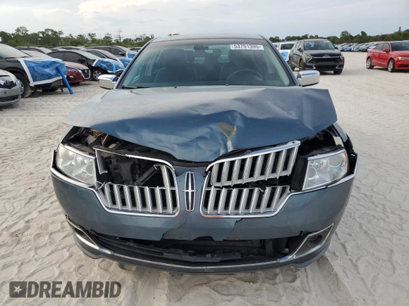 2012 Lincoln MKZ with VIN 3LNHL2GC8CR811213, listed as a Copart auction lot 53751395 with 93,738 mi miles and Salvage Title. Bid and sale history available at DreamBid. Image 5.