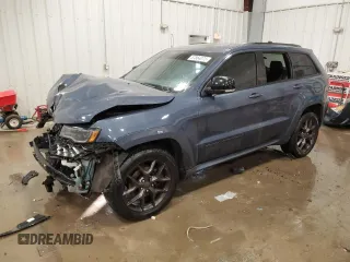 2019 Jeep Grand Cherokee Limited with VIN 1C4RJFBGXKC689077, listed as a Copart auction lot 87864075 with 97,224 mi miles and Salvage title. Bid and sale history available at DreamBid. Image 1.