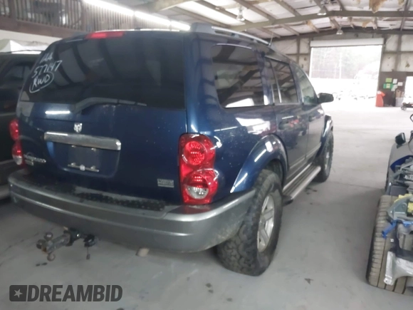 2005 Dodge Durango SLT z VIN 1D4HD48D15F577147, wystawiony jako IAAI lot #41821018 z przebiegiem 138 897 mil mil oraz . Historia ofert i sprzedaży dostępna na DreamBid. Obrazek 4.