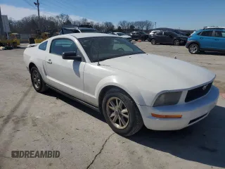 2006 Ford Mustang Standard with VIN 1ZVFT80NX65154347, listed as a Copart auction lot 47141295 with 150,074 mi miles and Clean Title. Bid and sale history available at carsss.com. Image 4.