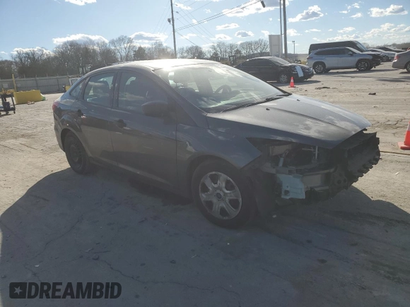 2018 Ford Focus S with VIN 1FADP3E28JL275212, listed as a Copart auction lot 46849135 with 212,549 mi miles and Salvage Title. Bid and sale history available at carsss.com. Image 4.