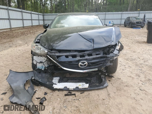 2017 Mazda 6 Sport with VIN JM1GL1U56H1136561, listed as a Copart auction lot 51312985 with 127,604 mi miles and Salvage Title. Bid and sale history available at DreamBid. Image 5.