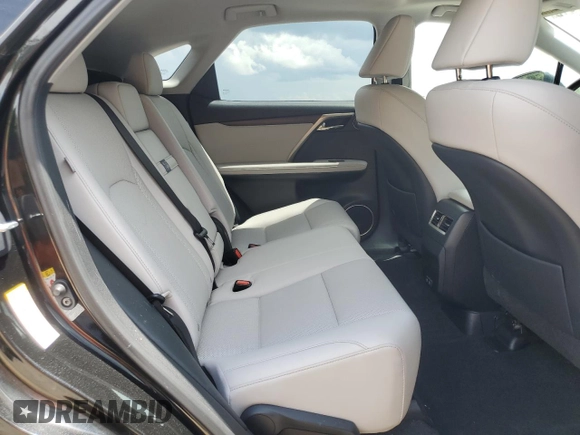 2020 Lexus RX 350 with VIN 2T2HZMDA8LC216493, listed as a Copart auction lot 61396315 with 43,650 mi miles and Salvage title. Bid and sale history available at DreamBid. Image 10.