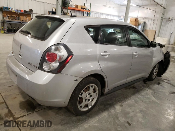 2010 Pontiac Vibe with VIN 5Y2SM6E03AZ403914, listed as a Copart auction lot 80558034 with 104,331 mi miles and Salvage Title. Bid and sale history available at carsss.com. Image 3.