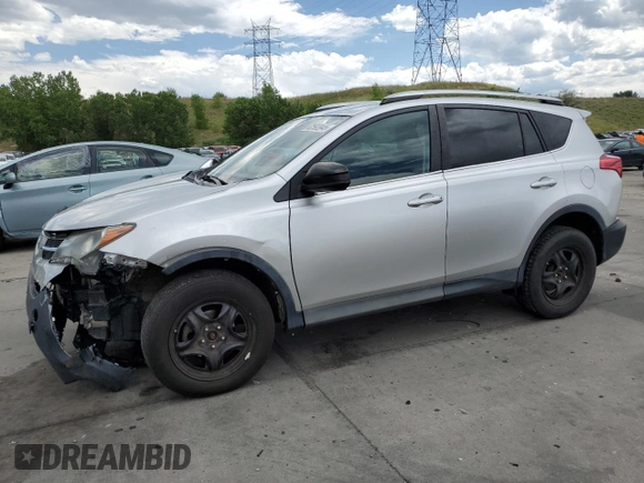 2015 Toyota RAV4 LE with VIN 2T3BFREV5FW240522, listed as a Copart auction lot 62592845 with 130,604 mi miles and Clean title. Bid and sale history available at DreamBid. Image 1.