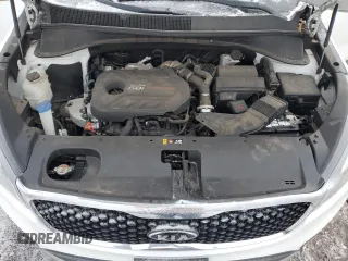 2016 Kia Sorento EX with VIN 5XYPHDA16GG037080, listed as a Copart auction lot 46309455 with 0 mi miles and Salvage Title. Bid and sale history available at carsss.com. Image 12.