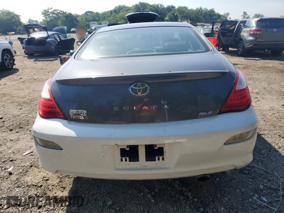 2008 Toyota Solara SE with VIN 4T1CE30PX8U763589, listed as a Copart auction lot 61347135 with 189,670 mi miles and Salvage title. Bid and sale history available at DreamBid. Image 6.